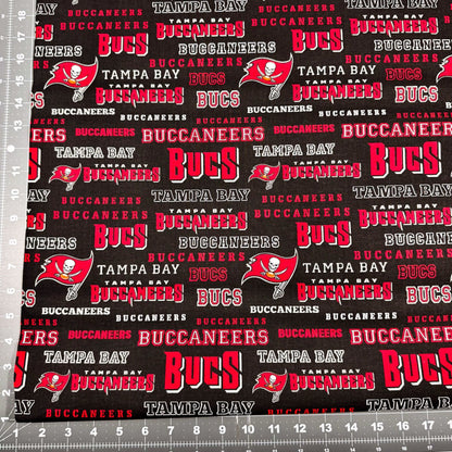 Tampa Bay Buccaneers Fabric 70456D NFL Cotton Fabric - Mary Jo Fabrics