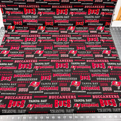 Tampa Bay Buccaneers Fabric 70456D NFL Cotton Fabric - Mary Jo Fabrics