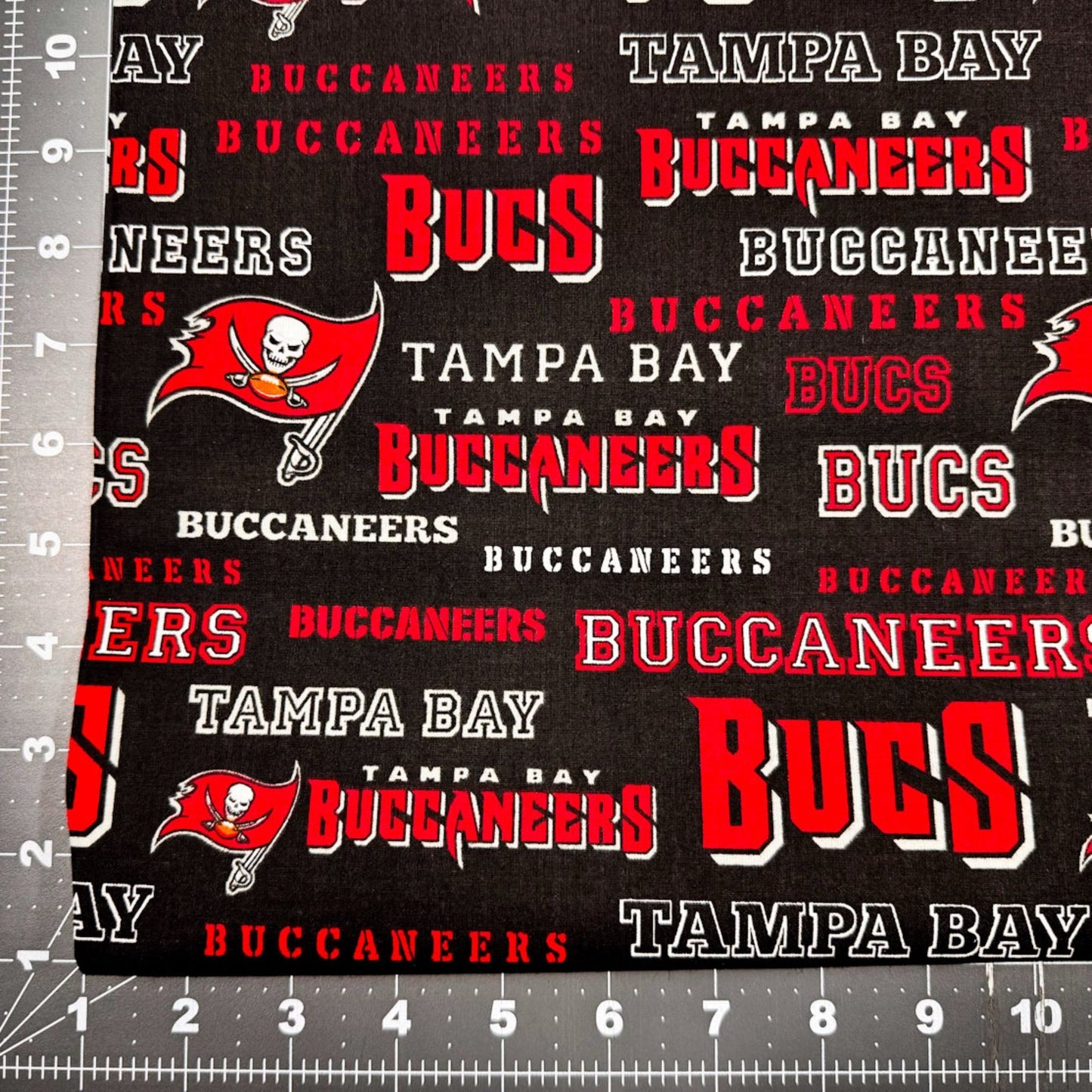 Tampa Bay Buccaneers Fabric 70456D NFL Cotton Fabric - Mary Jo Fabrics