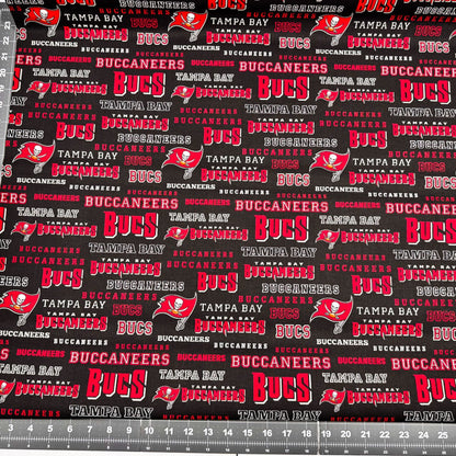 Tampa Bay Buccaneers Fabric 70456D NFL Cotton Fabric - Mary Jo Fabrics