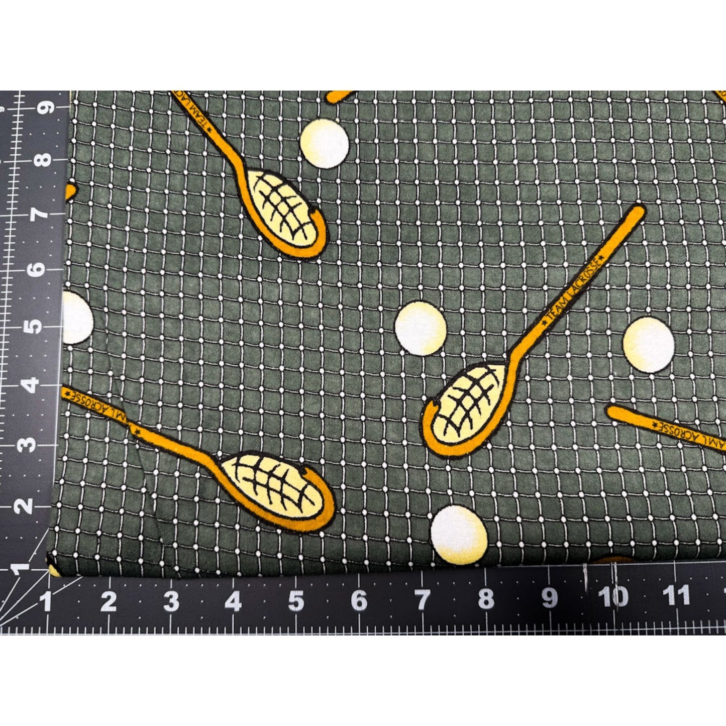 Team Lacrosse Flannel Sports Cotton Flannel - Mary Jo Fabrics