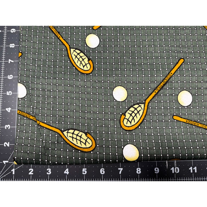 Team Lacrosse Flannel Sports Cotton Flannel - Mary Jo Fabrics