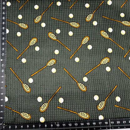 Team Lacrosse Flannel Sports Cotton Flannel - Mary Jo Fabrics