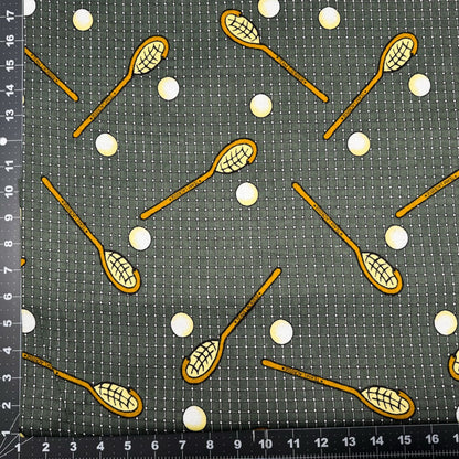 Team Lacrosse Flannel Sports Cotton Flannel - Mary Jo Fabrics