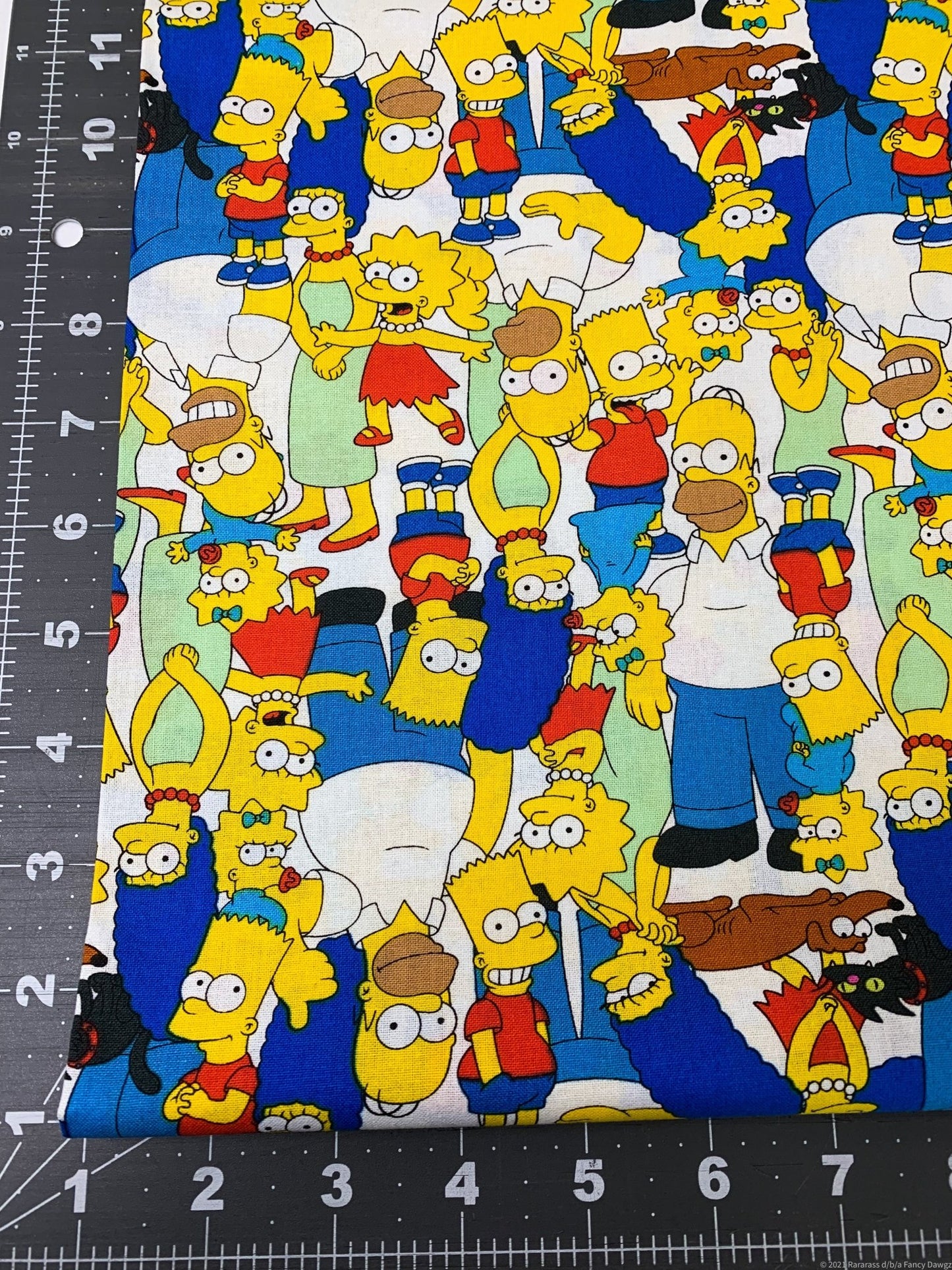 The Simpsons fabric 74551 W Bart Simpson fabric - Mary Jo Fabrics