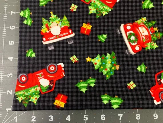 Timber Gnome fabric 30399 Christmas fabric - Mary Jo Fabrics