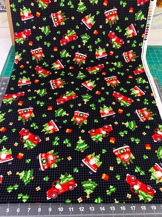 Timber Gnome fabric 30399 Christmas fabric - Mary Jo Fabrics