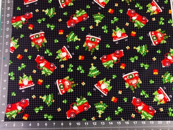 Timber Gnome fabric 30399 Christmas fabric - Mary Jo Fabrics