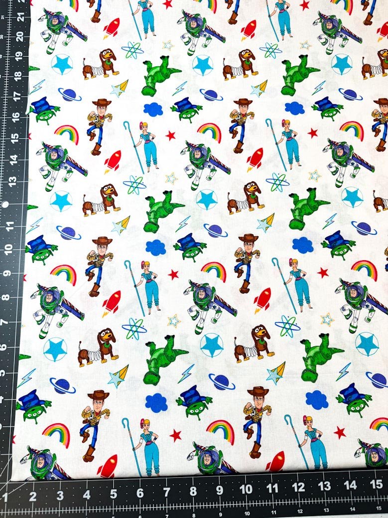 Toy Story fabric 75287 Disney fabric Woody Buzz Lightyear - Mary Jo Fabrics