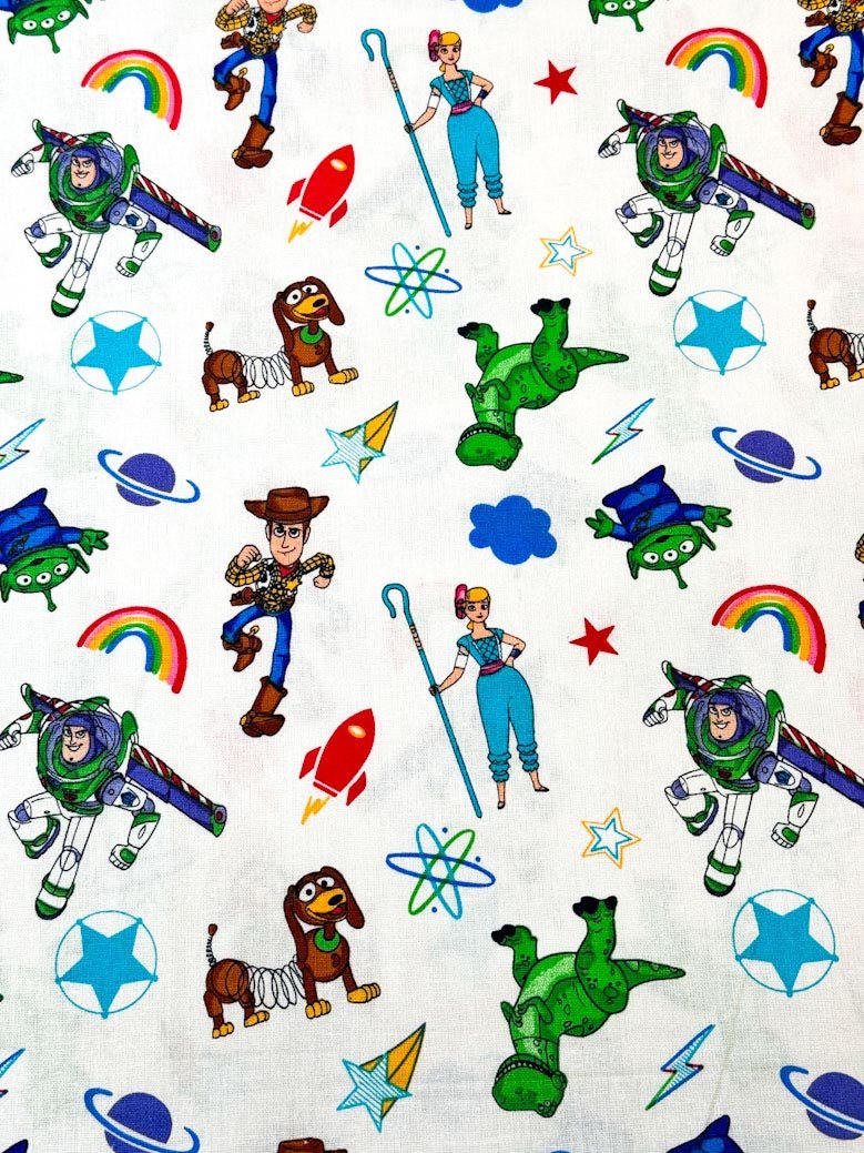 Toy Story fabric 75287 Disney fabric Woody Buzz Lightyear - Mary Jo Fabrics