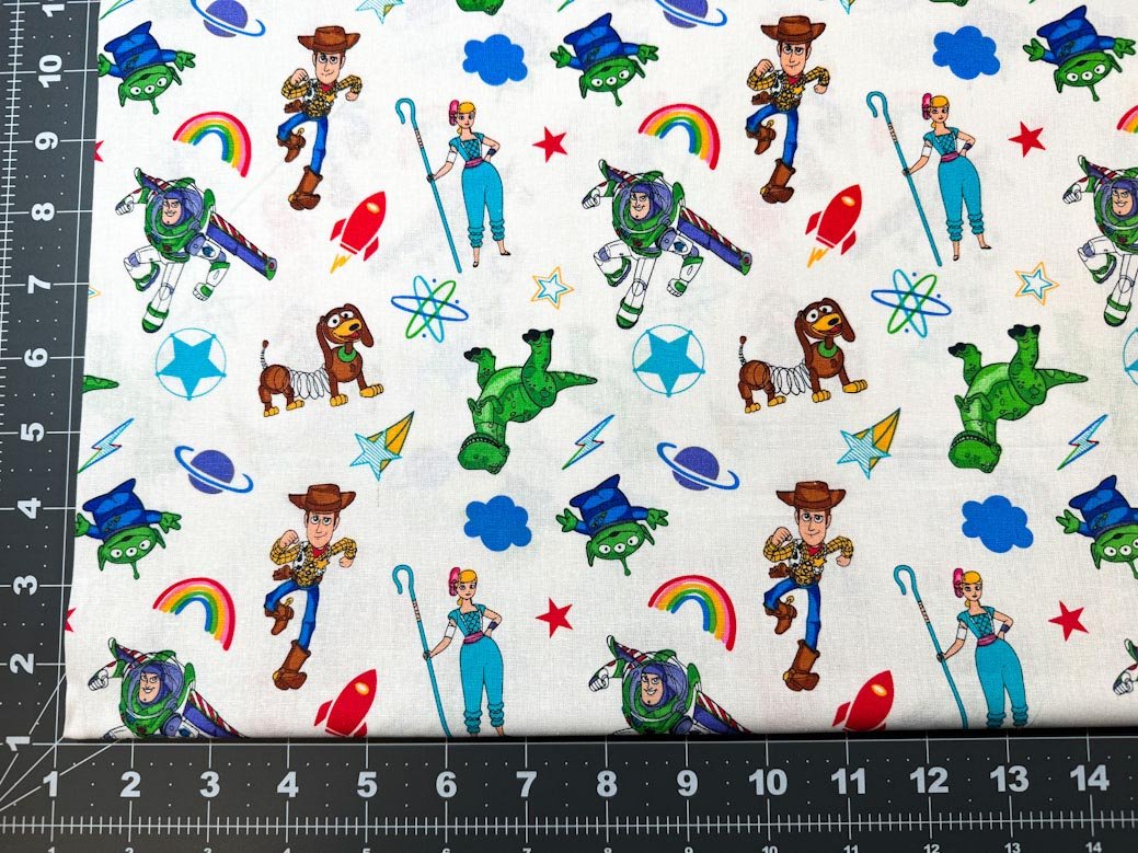 Toy Story fabric 75287 Disney fabric Woody Buzz Lightyear - Mary Jo Fabrics