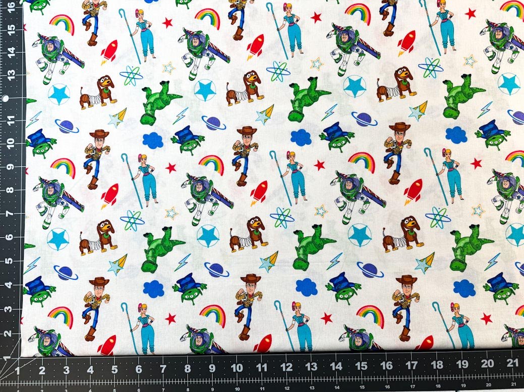 Toy Story fabric 75287 Disney fabric Woody Buzz Lightyear - Mary Jo Fabrics