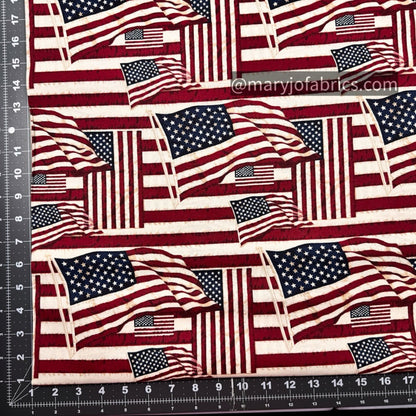 USA Flag Patriotic Fabric 7882 USA Quilt Fabric - Mary Jo Fabrics