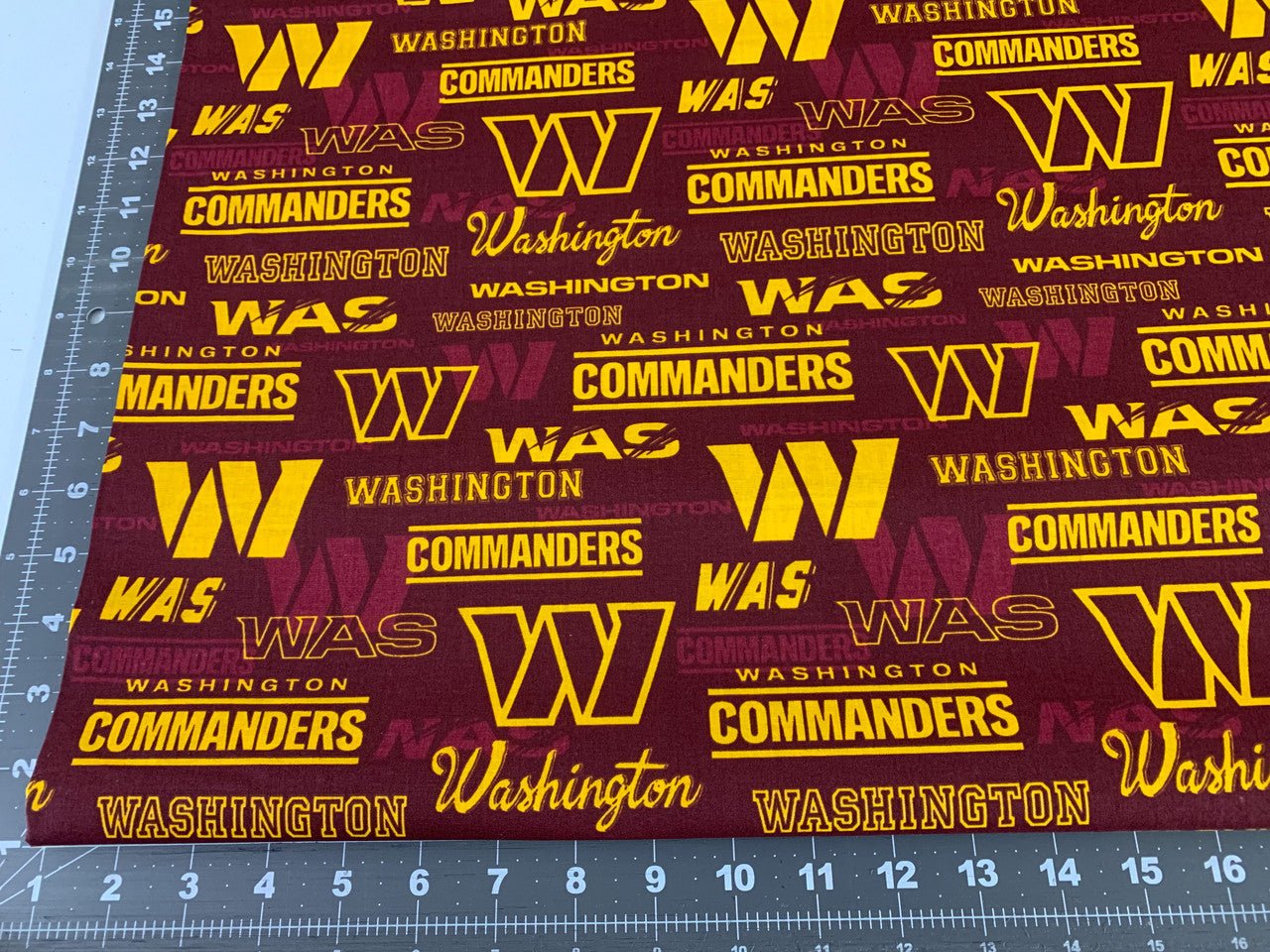 Washington Commanders fabric NFL fabric Washington fabric - Mary Jo Fabrics