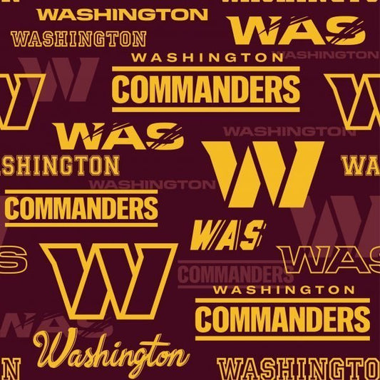 Washington Commanders fabric NFL fabric Washington fabric - Mary Jo Fabrics