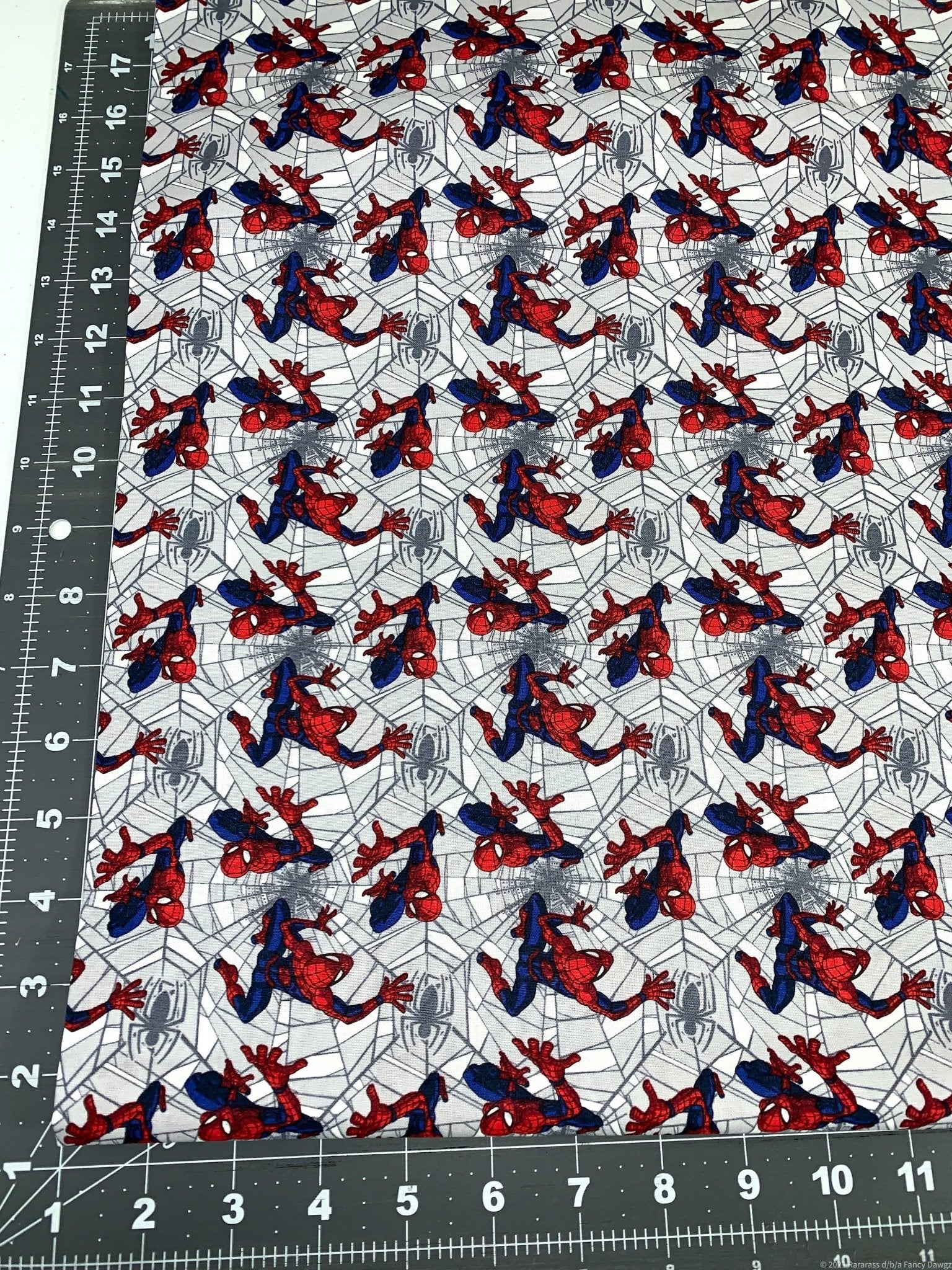 Web Crawler Spiderman fabric 73252 Spider Man cotton fabric - Mary Jo Fabrics