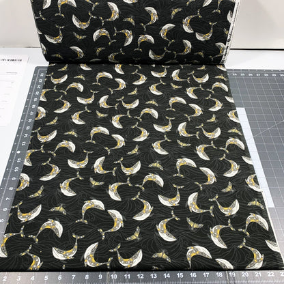 Whale FLANNEL Fabric 20262 Stay Wild Moon Chile - Mary Jo Fabrics