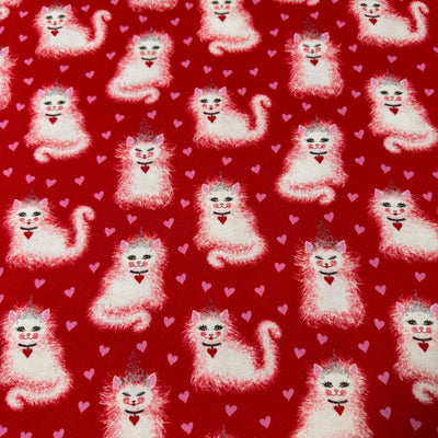 Cat and Kitten Fabric