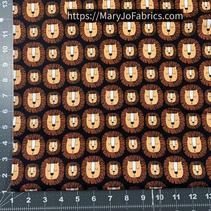 Wild Safari Lion Cotton Fabric 24194 Pride - Mary Jo Fabrics
