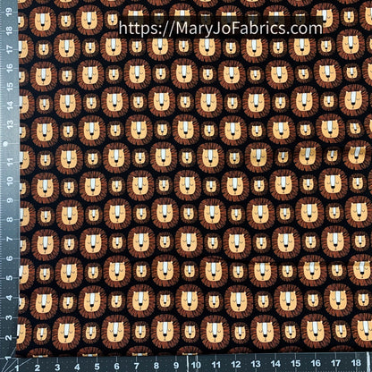 Wild Safari Lion Cotton Fabric 24194 Pride - Mary Jo Fabrics