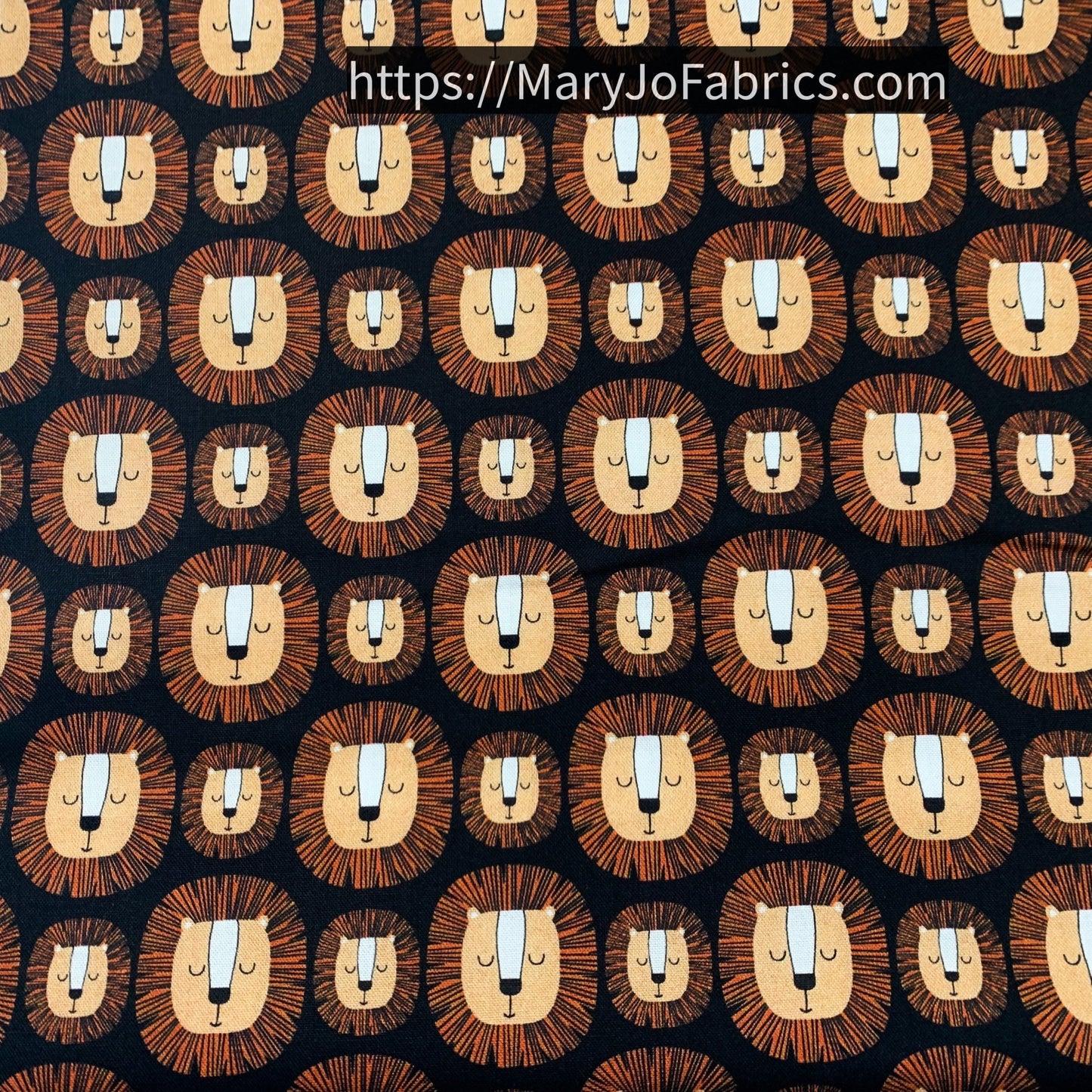 Wild Safari Lion Cotton Fabric 24194 Pride - Mary Jo Fabrics