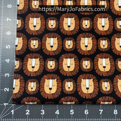 Wild Safari Lion Cotton Fabric 24194 Pride - Mary Jo Fabrics