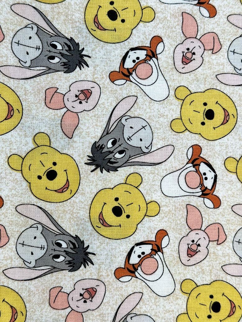 Winnie the Pooh and Friends fabric Eeyore Tigger piglet - Mary Jo Fabrics