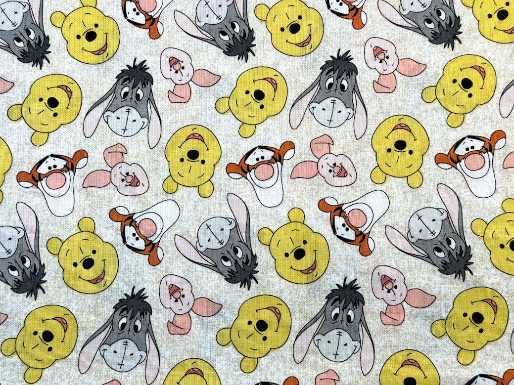 Winnie the Pooh and Friends fabric Eeyore Tigger piglet - Mary Jo Fabrics