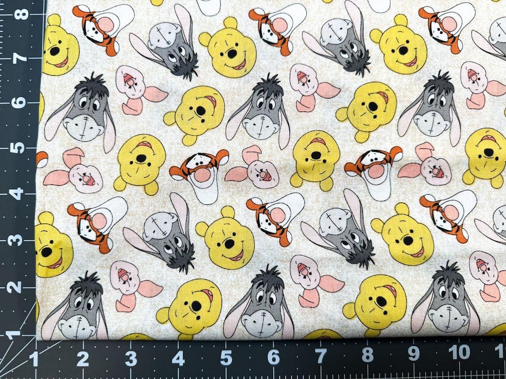 Winnie the Pooh and Friends fabric Eeyore Tigger piglet - Mary Jo Fabrics