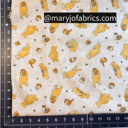 Winnie the Pooh Fabric 8716 - 44 Honey Pot Classic - Mary Jo Fabrics