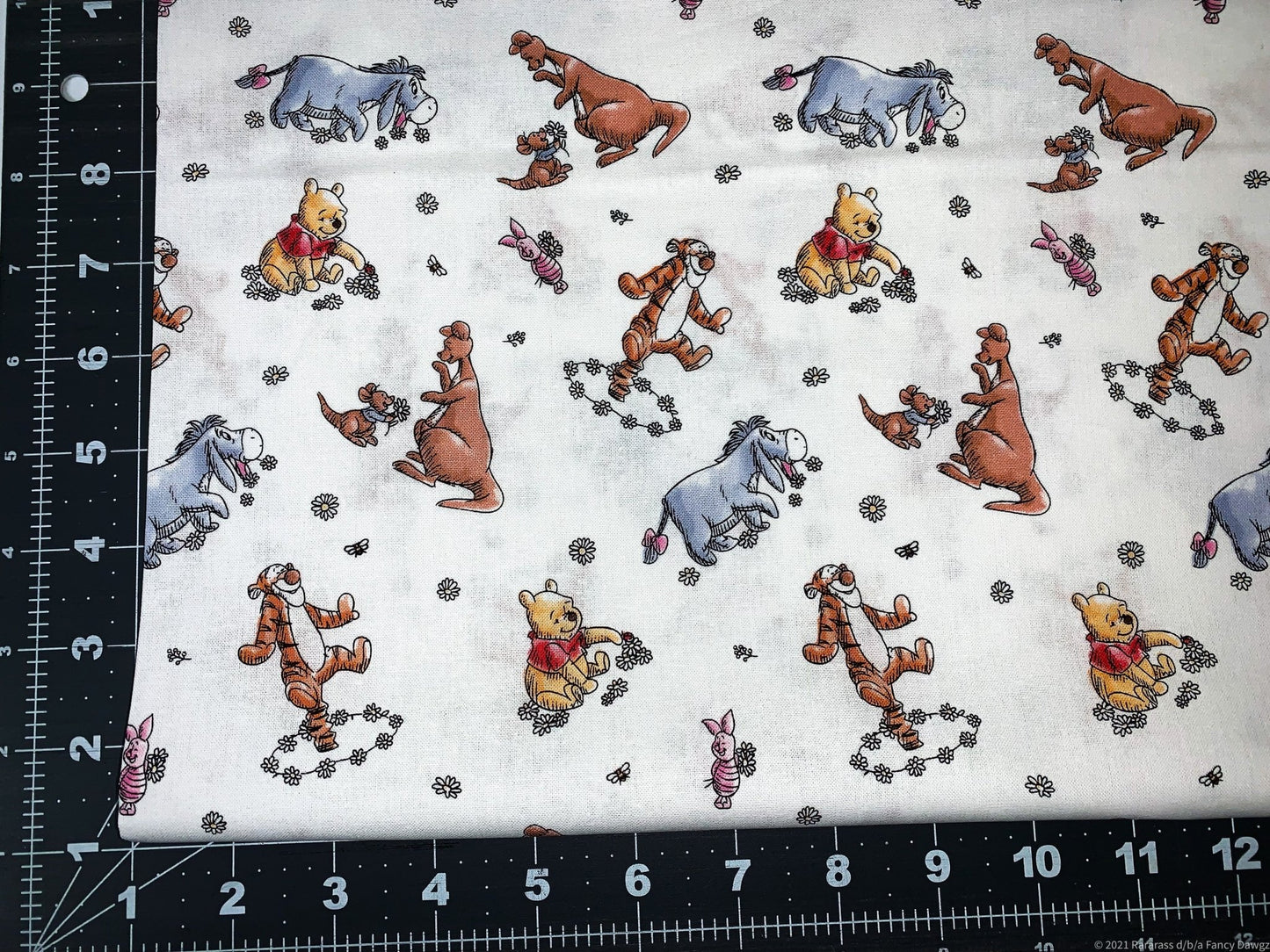 Winnie the Pooh fabric Eeyore Tigger fabric - Mary Jo Fabrics