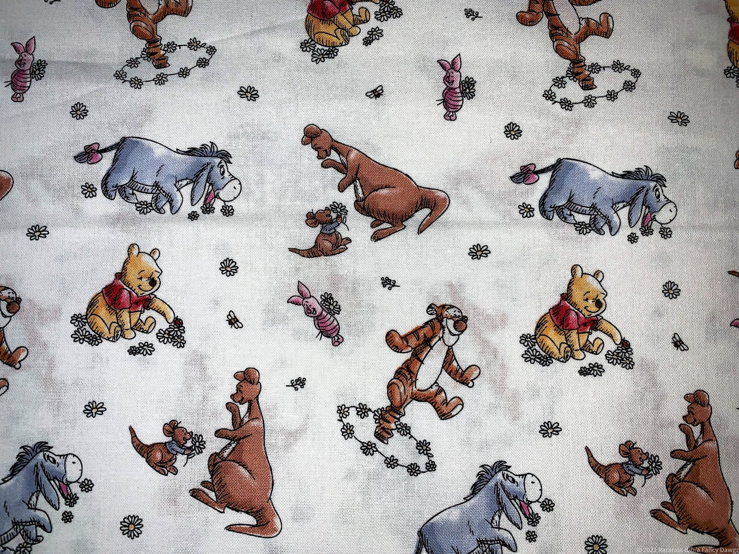 Winnie the Pooh fabric Eeyore Tigger fabric - Mary Jo Fabrics