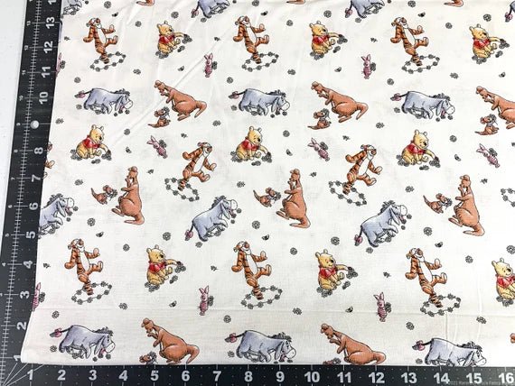 Winnie the Pooh fabric Eeyore Tigger fabric - Mary Jo Fabrics