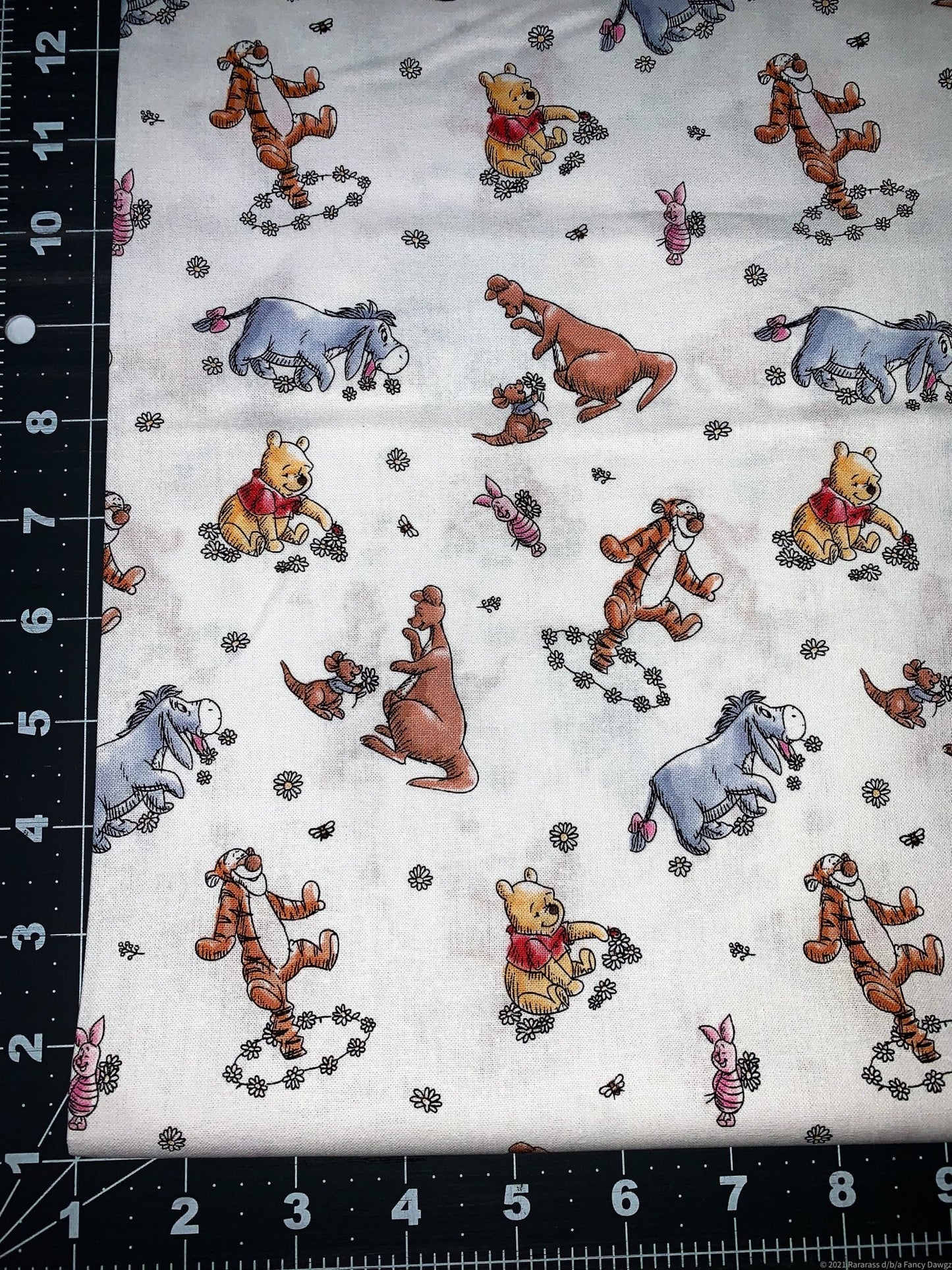 Winnie the Pooh fabric Eeyore Tigger fabric - Mary Jo Fabrics