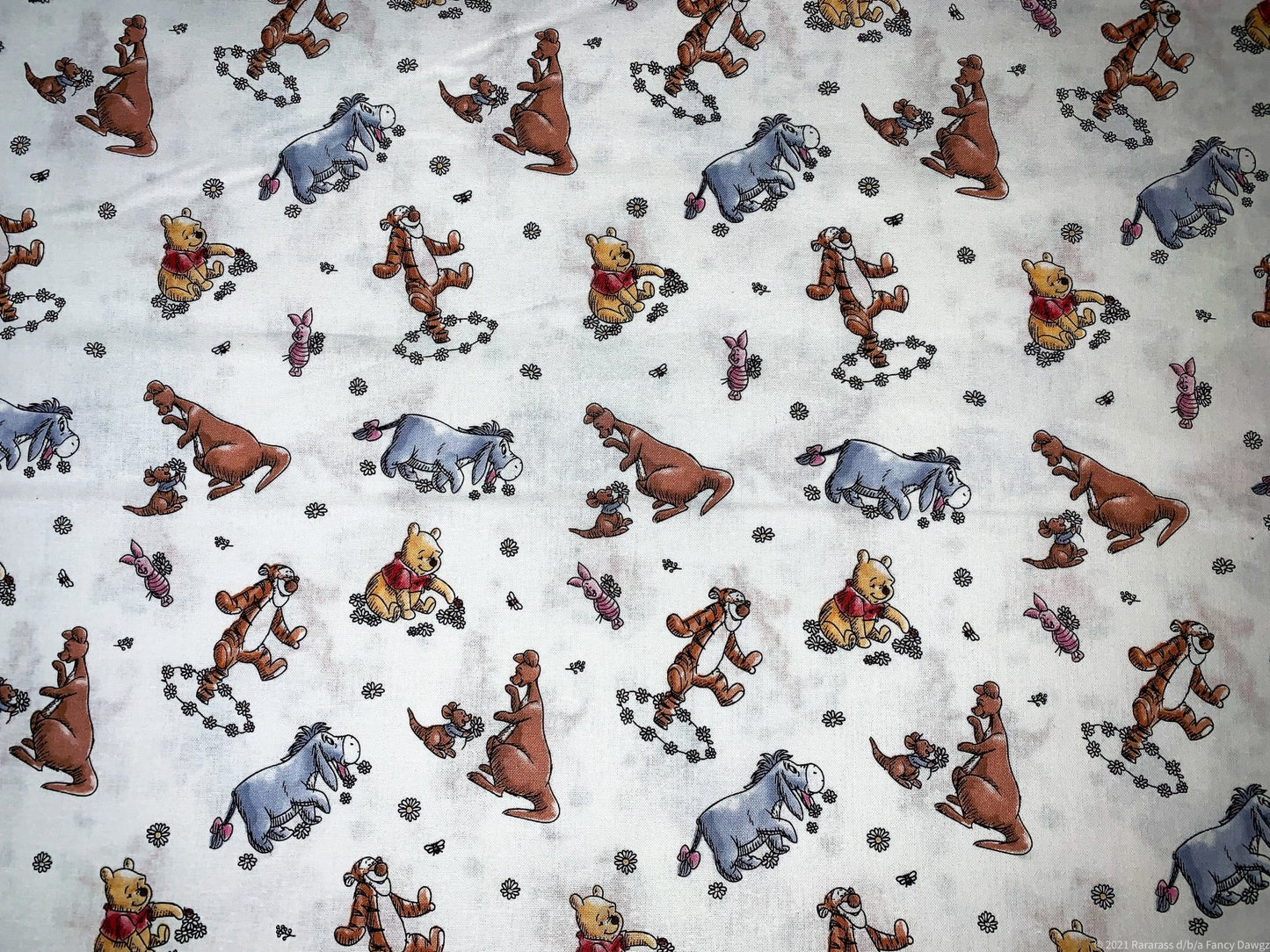 Winnie the Pooh fabric Eeyore Tigger fabric - Mary Jo Fabrics