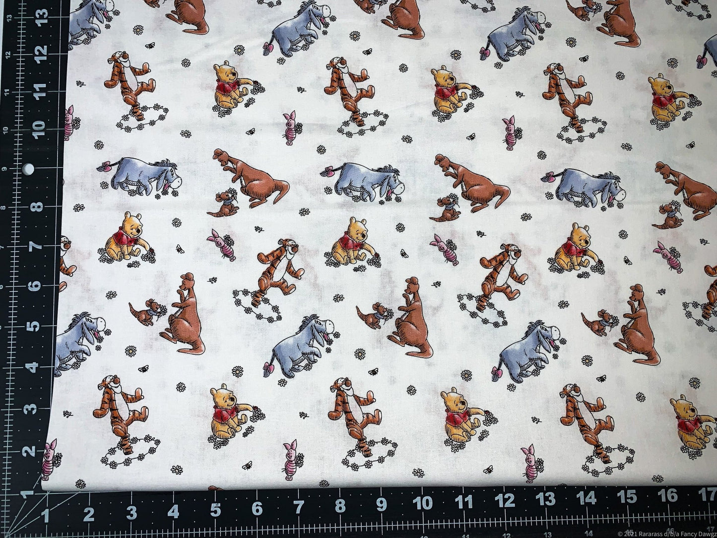 Winnie the Pooh fabric Eeyore Tigger fabric - Mary Jo Fabrics