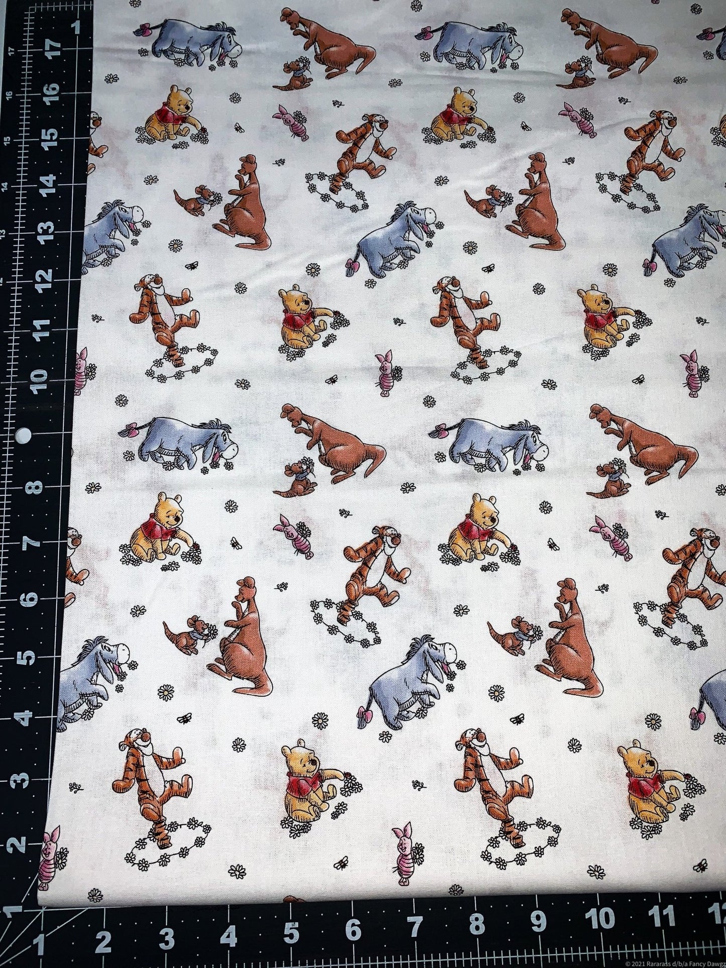 Winnie the Pooh fabric Eeyore Tigger fabric - Mary Jo Fabrics