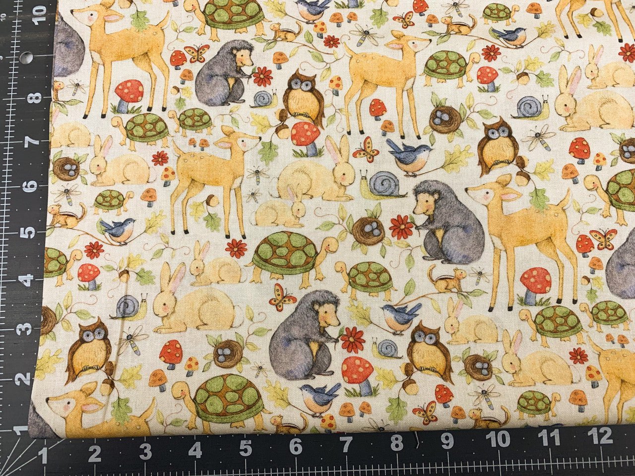 Woodland Animals fabric CP67732 Baby Animals - Mary Jo Fabrics