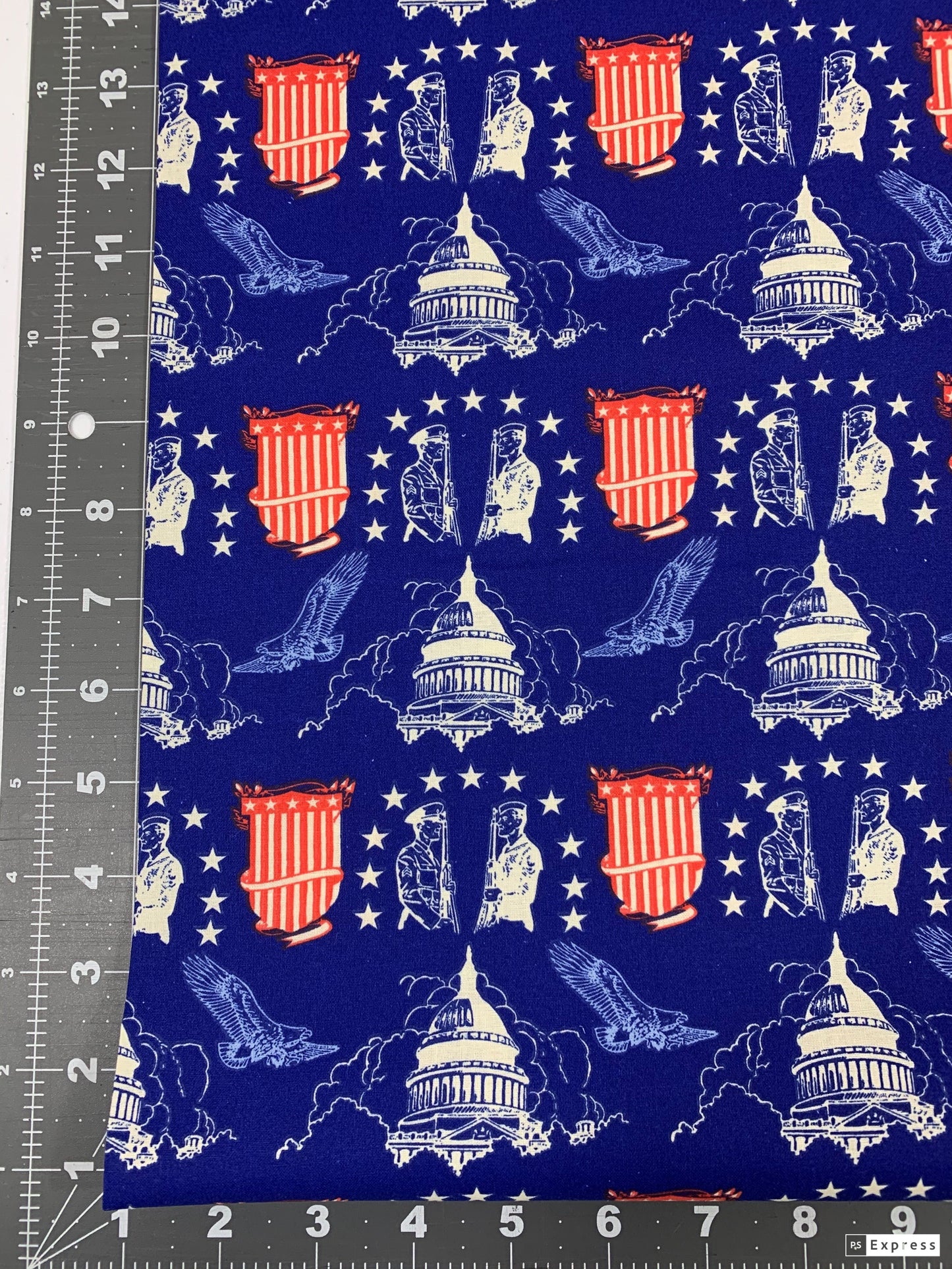 Capitol fabric 49535 Made in the USA Patriotic cotton fabric