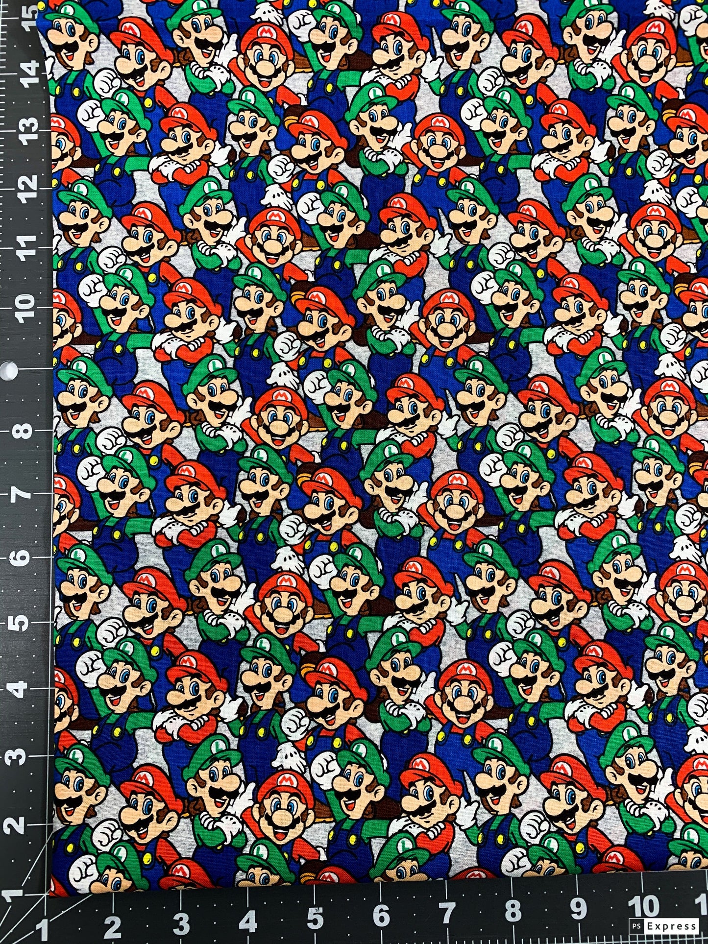 Super Mario fabric Mario Luigi game fabric
