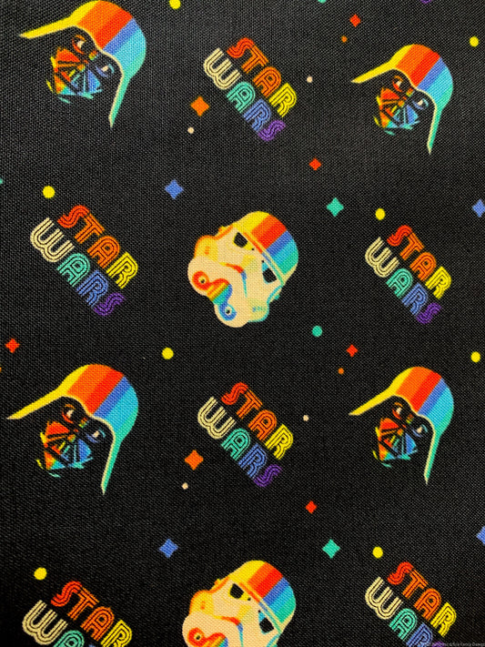 Star Wars fabric Rainbow Clone Helmets