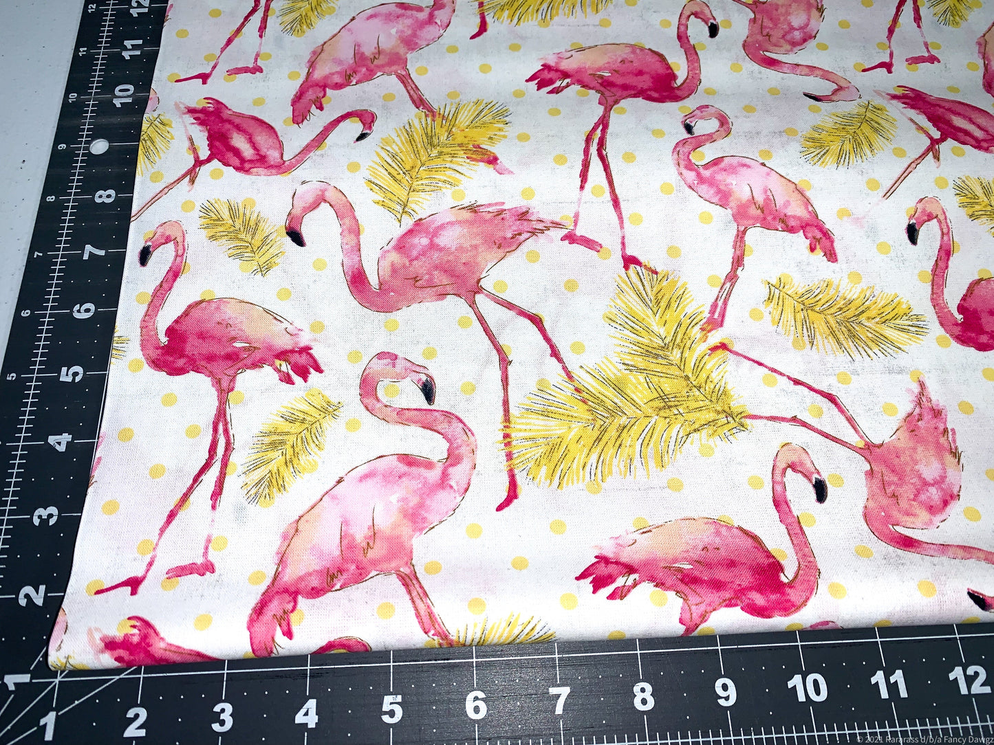 Pink Flamingo fabric 4168 Flamingo Paradise