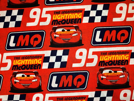Disney Cars fabric Lightning McQueen fabric
