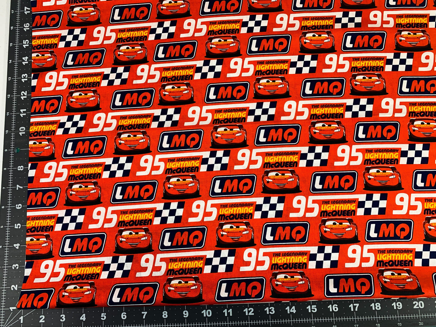 Disney Cars fabric Lightning McQueen fabric