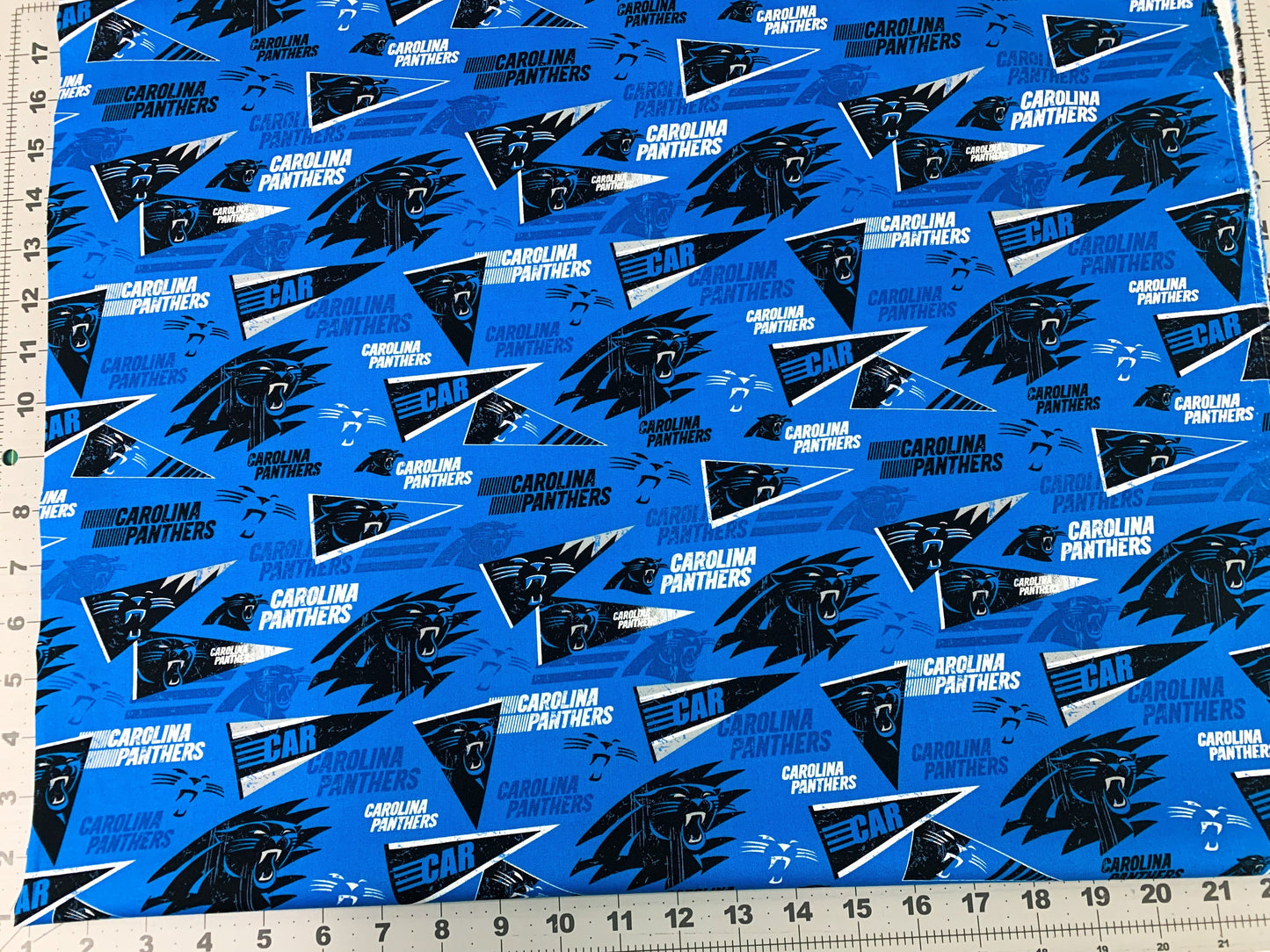 Carolina Panthers fabric Pennant 70317-DK NFL fabric Panther cotton fabric