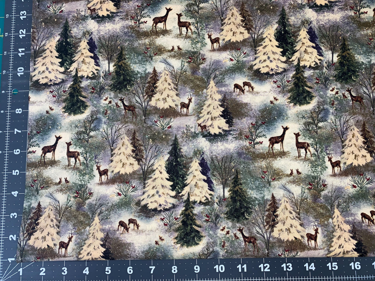 Holiday Forest fabric  7075 Christmas tree Fabric