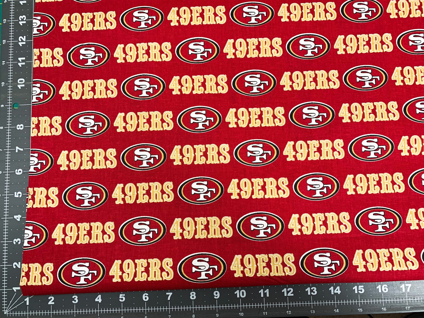 San Francisco 49ers fabric 70404D SF 49er NFL Cotton fabric