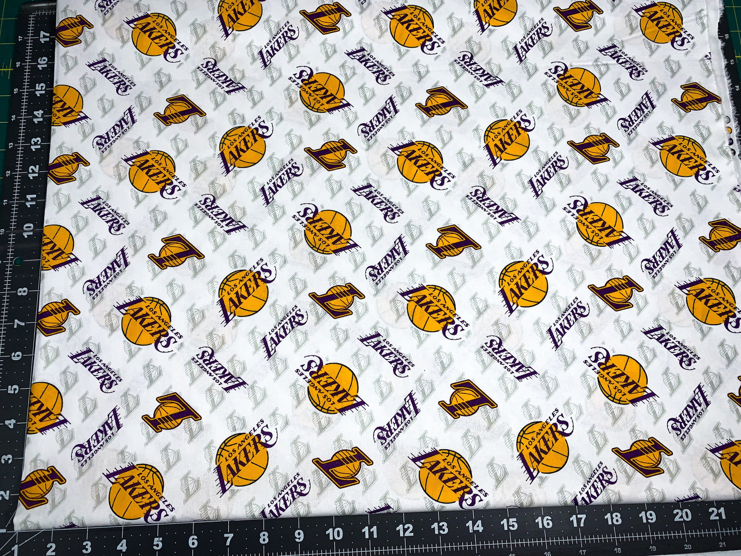 Los Angeles Lakers fabric 83LAL0 LA Lakers cotton fabric