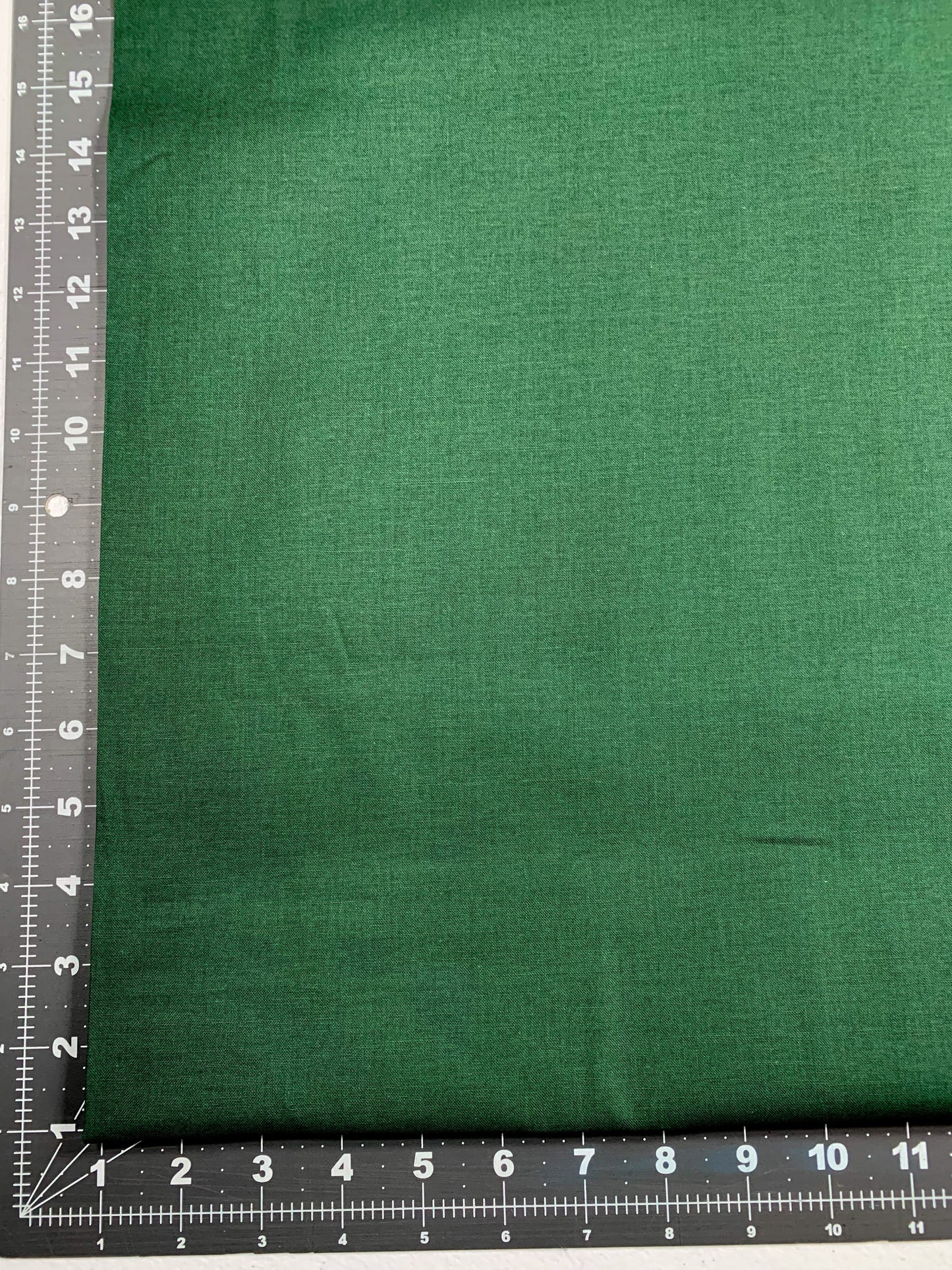 Dark Green Solid cotton fabric