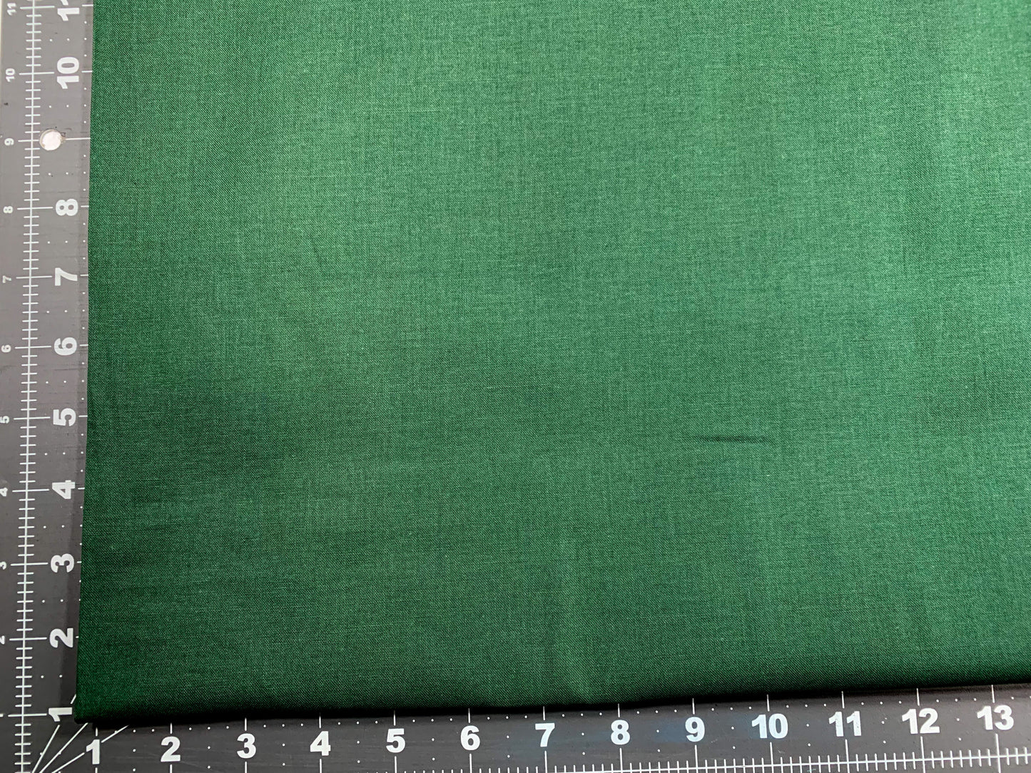 Dark Green Solid cotton fabric